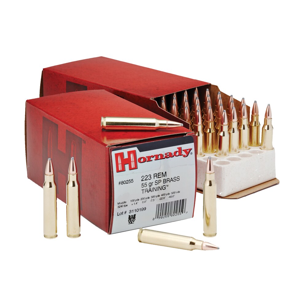 hornady 80255 custom 223rem 55gr spire point 50 per box/10 case Hornady 80255 Custom 223Rem 55gr Spire Point 50 Per Box/10 Case Sports South item 84980