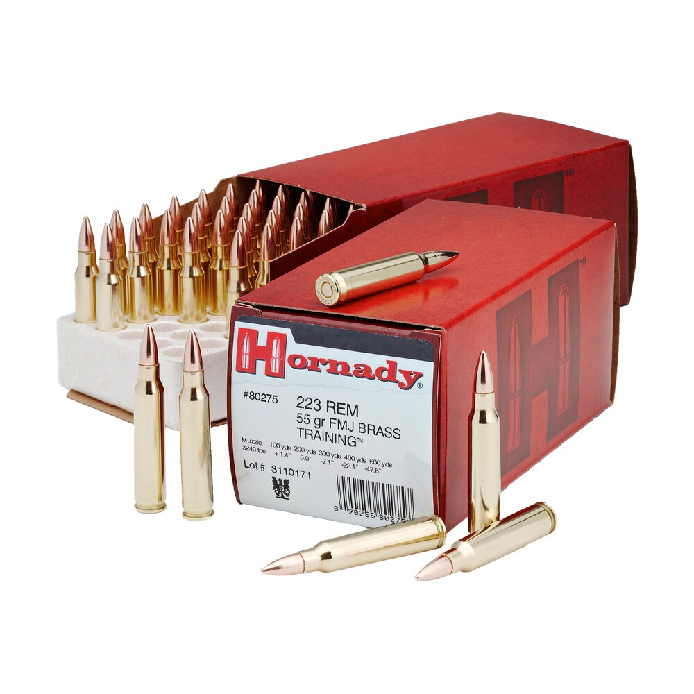 hornady 80275 custom 223rem 55gr full metal jacket boat tail 50 per box/10 case Hornady 80275 Custom 223Rem 55gr Full Metal Jacket Boat Tail 50 Per Box/10 Case Sports South item 84981