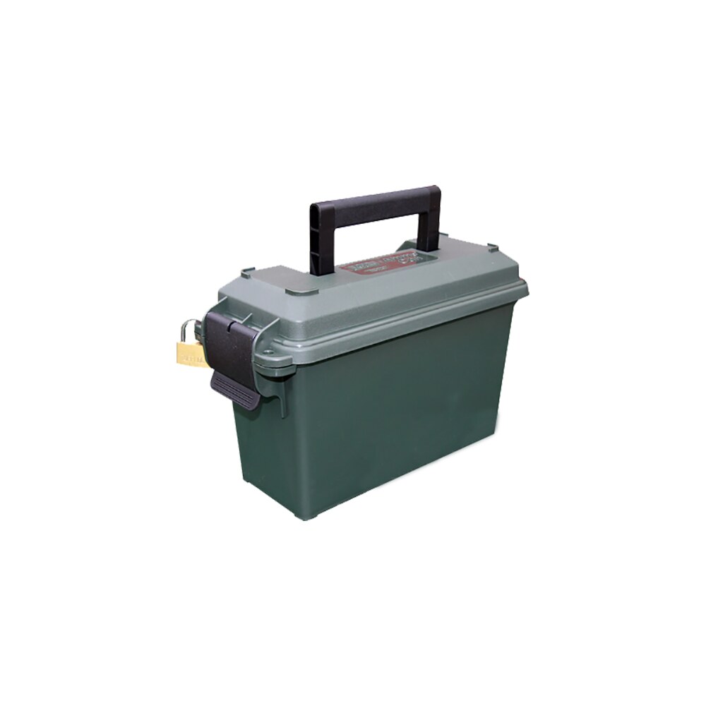 mtm case gard ac30t11 ammo can tall 30cal handgun forest green polypropylene MTM Case-Gard AC30T11 Ammo Can Tall 30Cal Handgun Forest Green Polypropylene Sports South item 85420