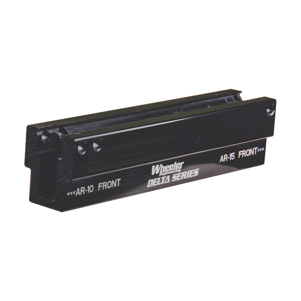 wheeler 156888 delta series upper pic rail vise block black aluminum rifle ar 15/ar 10 Wheeler 156888 Delta Series Upper Pic Rail Vise Block Black Aluminum Rifle AR-15/AR-10 Sports South item 85622