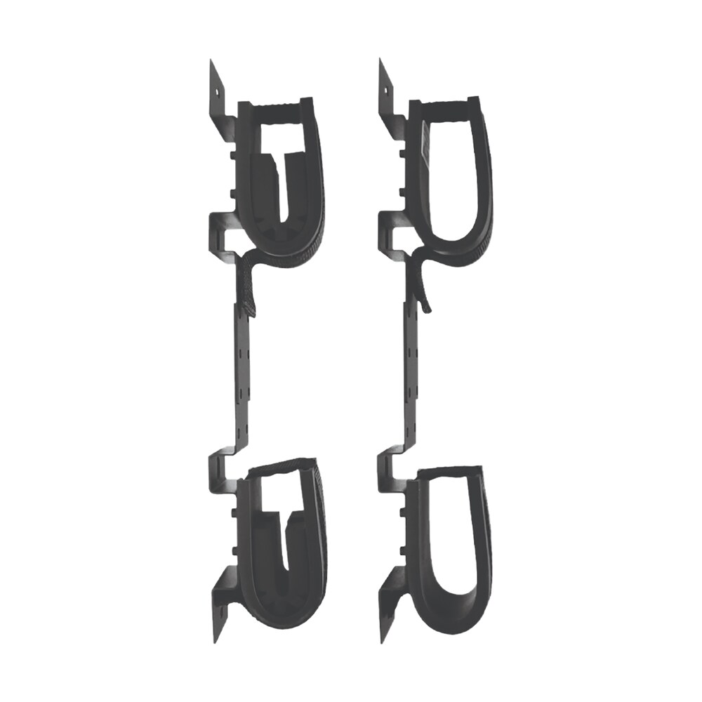 rugged gear 10065 screw mount double hook black steel holds 2 rifle/shotgun Rugged Gear 10065 Screw Mount Double Hook Black Steel Holds 2 Rifle/Shotgun Sports South item 85651
