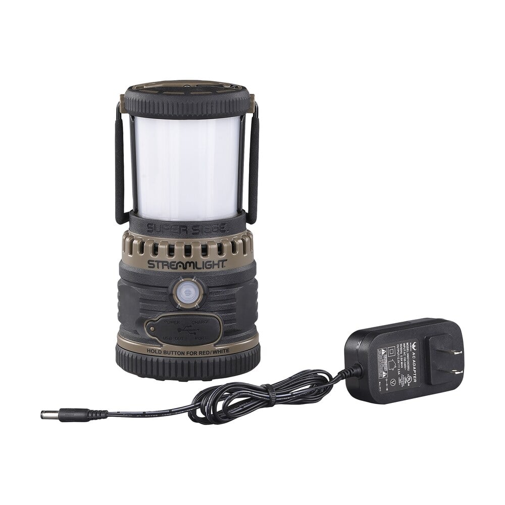 streamlight 44947 super siege 125/550/1100 lumens red/white c4 led bulb coyote Streamlight 44947 Super Siege 125/550/1100 Lumens Red/White C4 LED Bulb Coyote Sports South item 8572