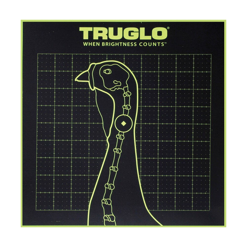 truglo tg12a6 tru see turkey target self adhesive heavy paper black/green 12"x12" 6 pack TruGlo TG12A6 Tru-See Turkey Target Self-Adhesive Heavy Paper Black/Green 12"x12" 6 Pack Sports South item 85826