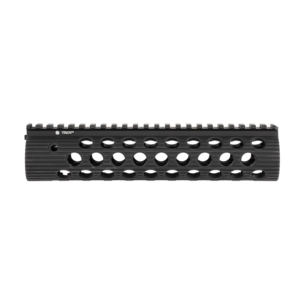 troy ind strxal190bt01 alpha rail aluminum black anodized 9" for ar 15, m16 Troy Ind STRXAL190BT01 Alpha Rail Aluminum Black Anodized 9" for AR-15, M16 Sports South item 85884