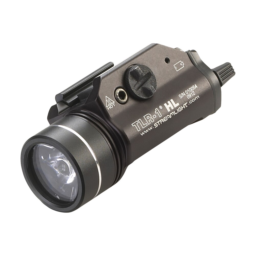 streamlight 69260 tlr 1 hl gun light black anodized 1,000 lumens white led Streamlight 69260 TLR-1 HL Gun Light Black Anodized 1,000 Lumens White LED Sports South item 85911
