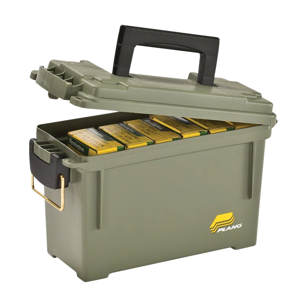 plano 131250 element proof field/ammo box 30cal od green polymer Plano 131250 Element Proof Field/Ammo Box 30Cal OD Green Polymer Sports South item 85917
