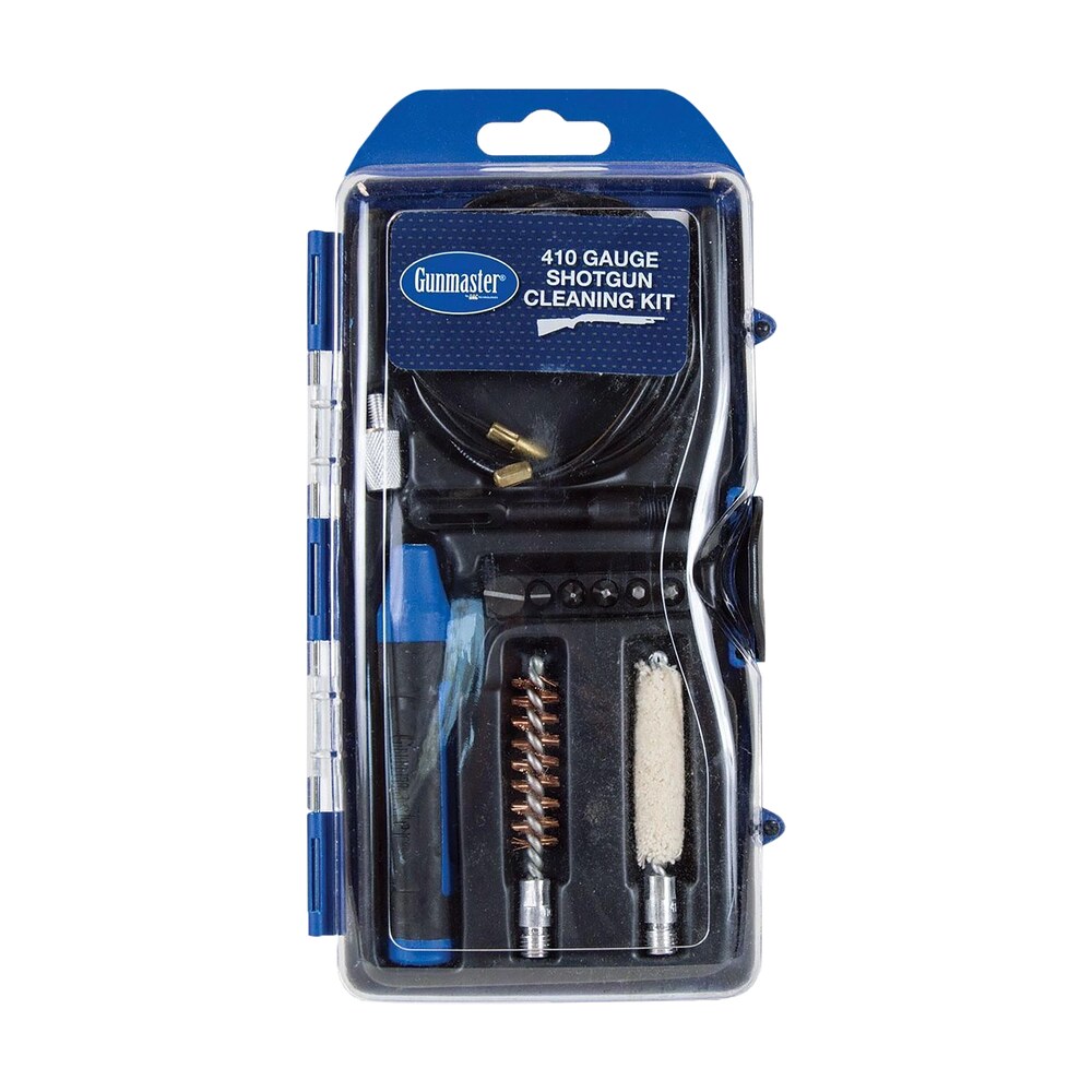 dac gm410sg gunmaster cleaning kit 410 gauge shotgun/14 pieces black/blue DAC GM410SG GunMaster Cleaning Kit 410 Gauge Shotgun/14 Pieces Black/Blue Sports South item 85969