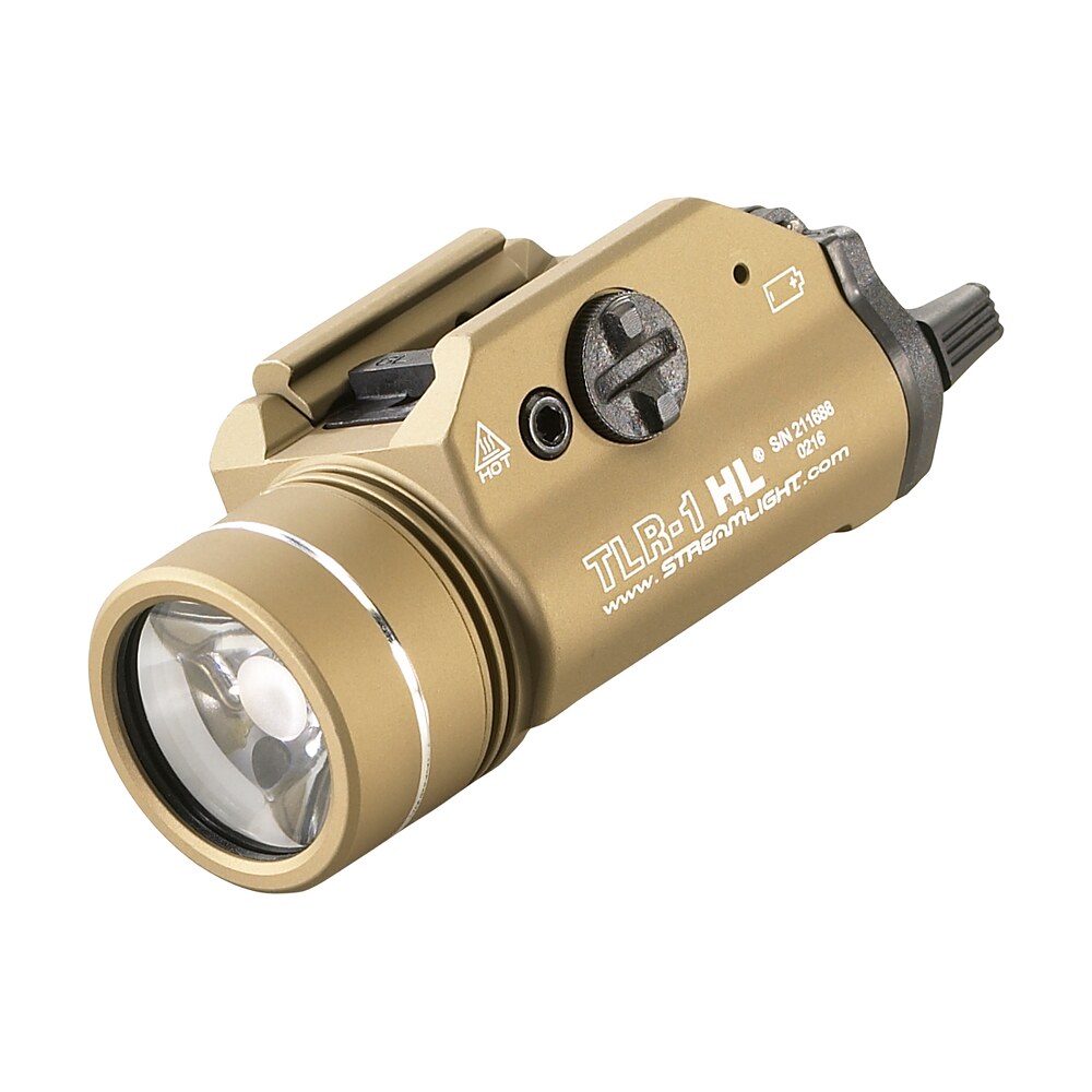 streamlight 69266 tlr 1 hl gun light flat dark earth 1,000 lumens white led Streamlight 69266 TLR-1 HL Gun Light Flat Dark Earth 1,000 Lumens White LED Sports South item 8597
