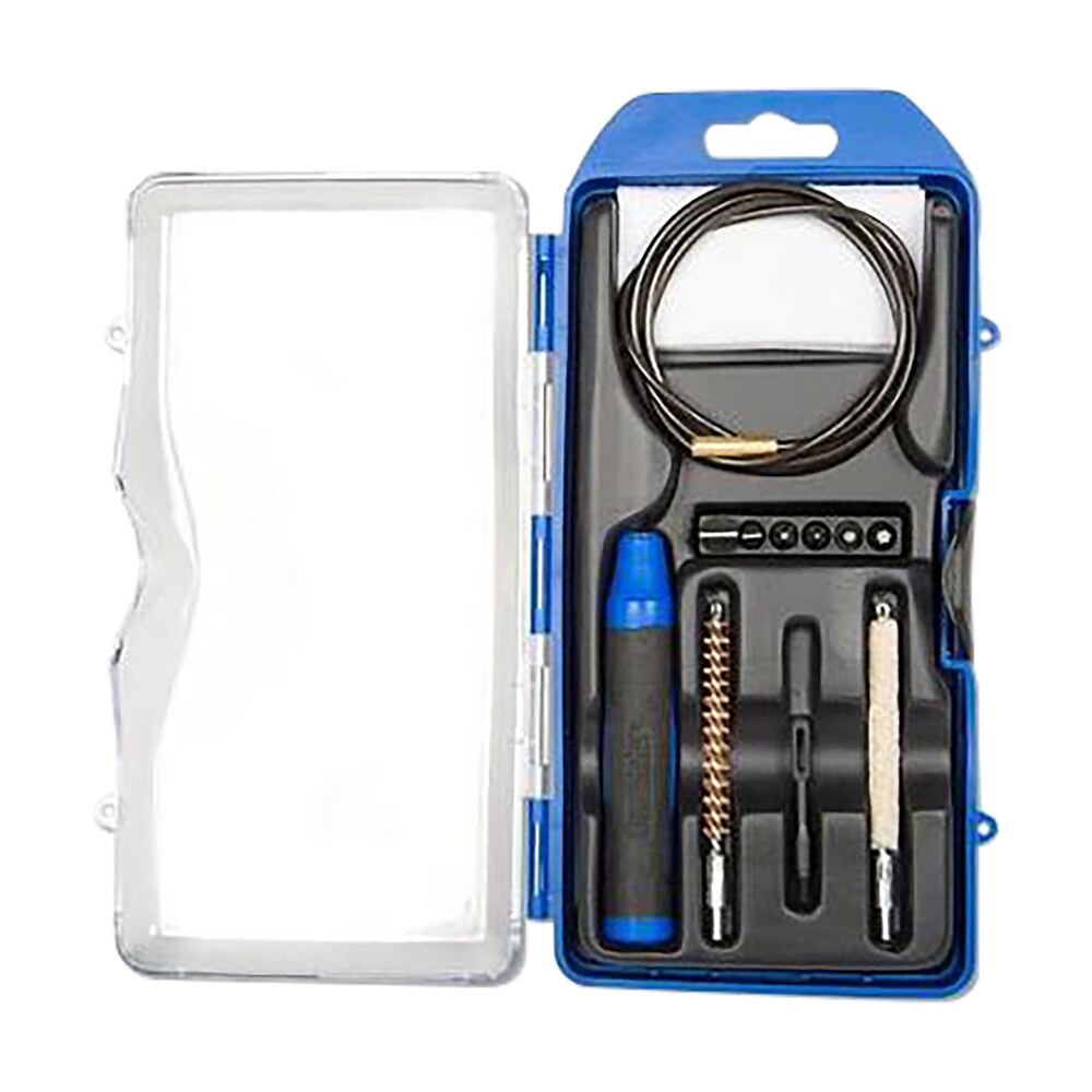 dac gm22lr gunmaster cleaning kit 22 cal rifle/14 pieces black/blue DAC GM22LR GunMaster Cleaning Kit 22 Cal Rifle/14 Pieces Black/Blue Sports South item 85970
