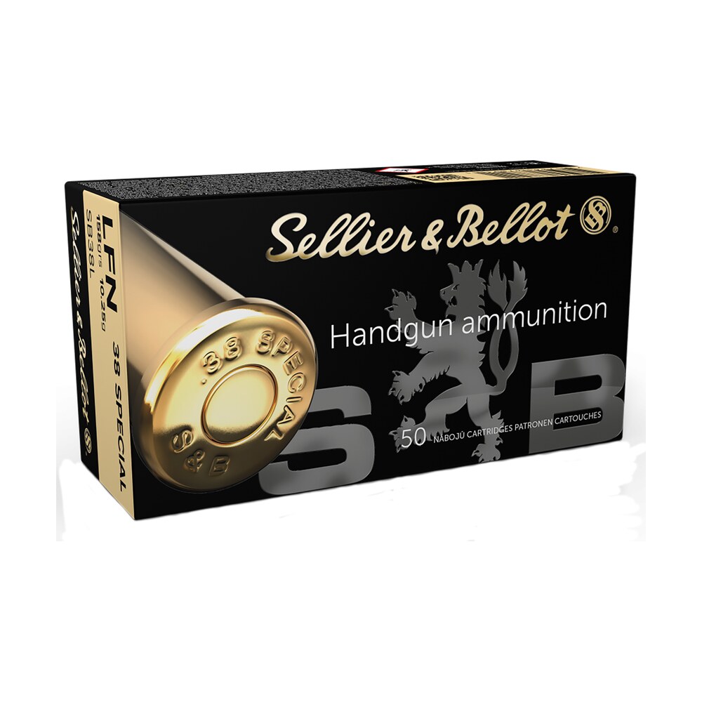 sellier & bellot sb38l handgun 38special 158gr lead flat nose 50 per box/20 case Sellier & Bellot SB38L Handgun 38Special 158gr Lead Flat Nose 50 Per Box/20 Case Sports South item 86283