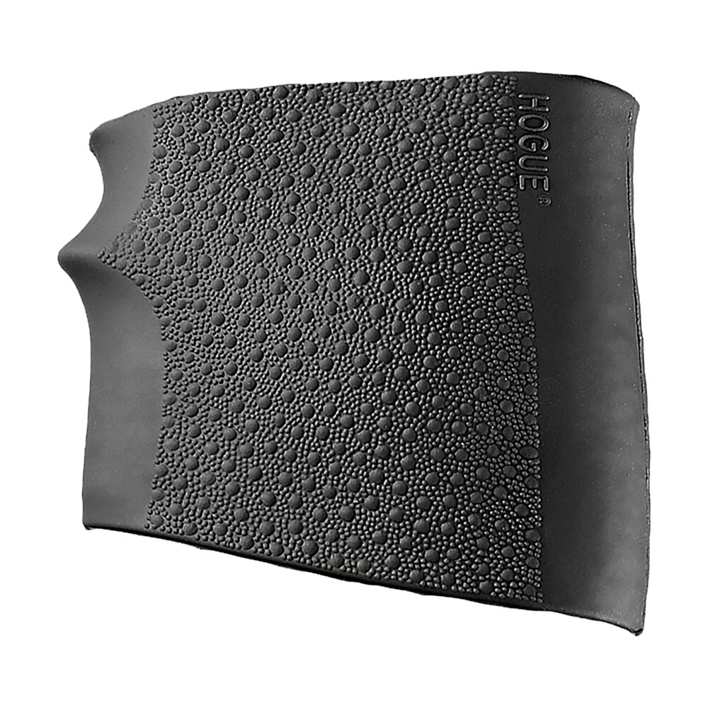 hogue 18000 handall jr. grip sleeve small size made of rubber with textured black finish & finger groove for most 22, 25 & 38 pistols Hogue 18000 HandAll Jr. Grip Sleeve Small Size made of Rubber Sports South item 86433