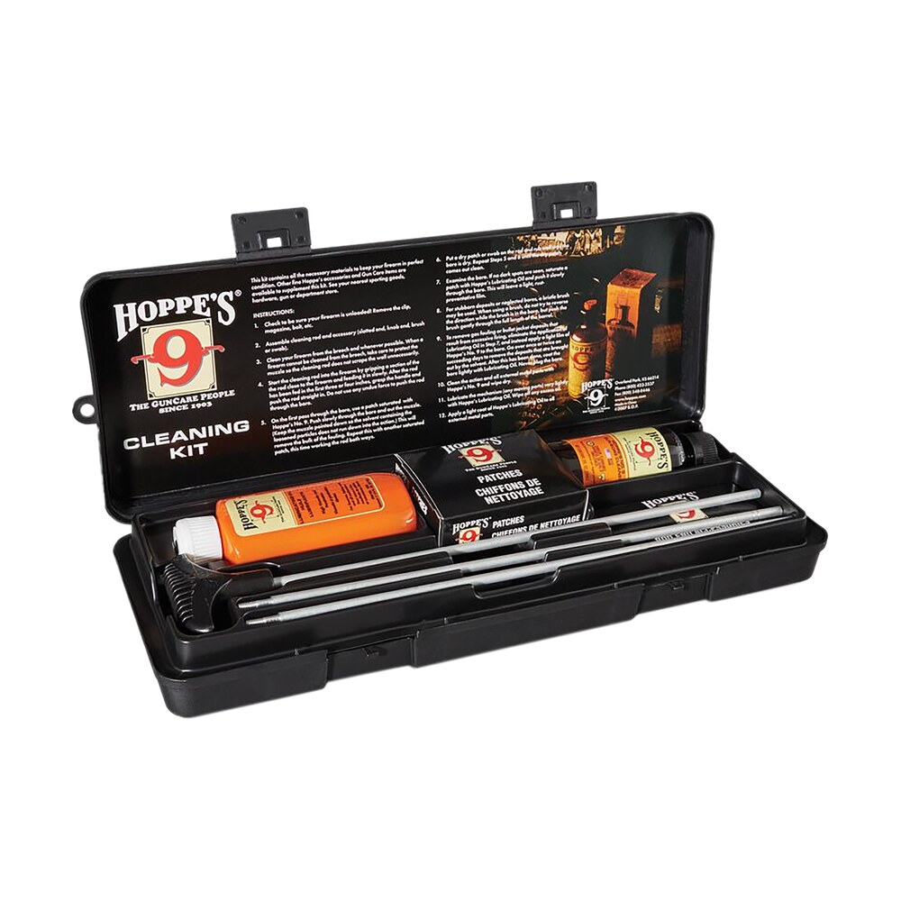 hoppe's uo rifle & shotgun cleaning kit all calibers includes storage box Hoppe's UO Rifle & Shotgun Cleaning Kit All-Calibers Includes Storage Box Sports South item 87101