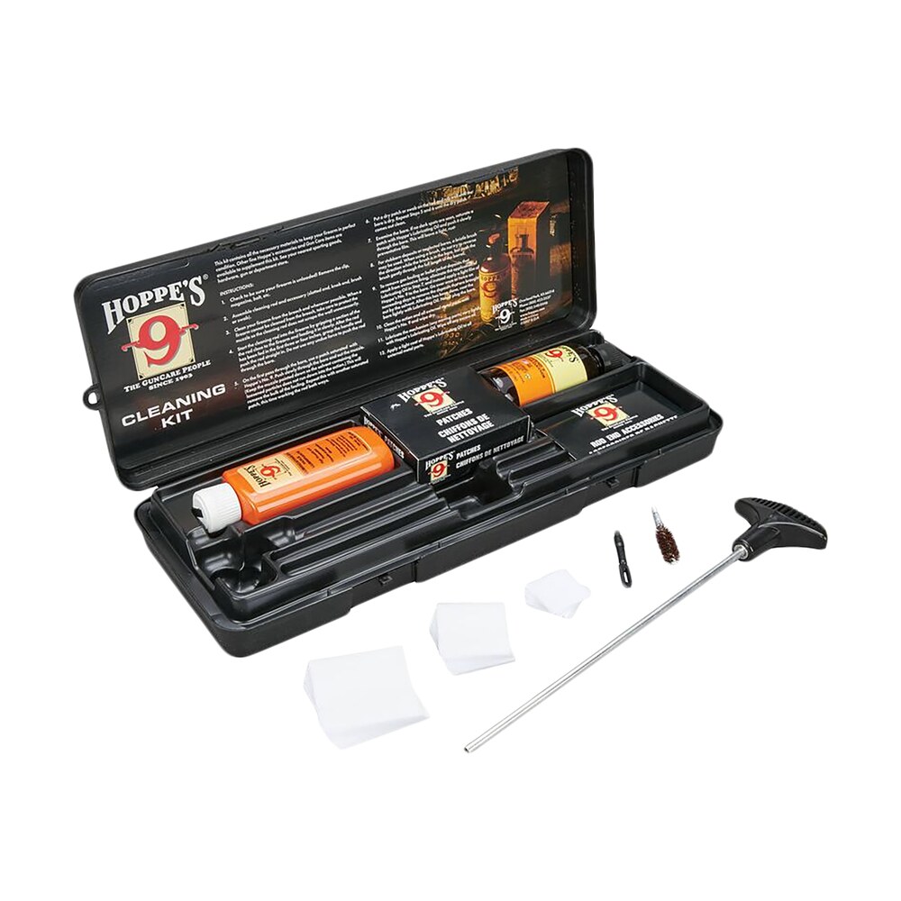 hoppe's pco pistol cleaning kit all caliber storage box included Hoppe's PCO Pistol Cleaning Kit All-Caliber Storage Box Included Sports South item 87102