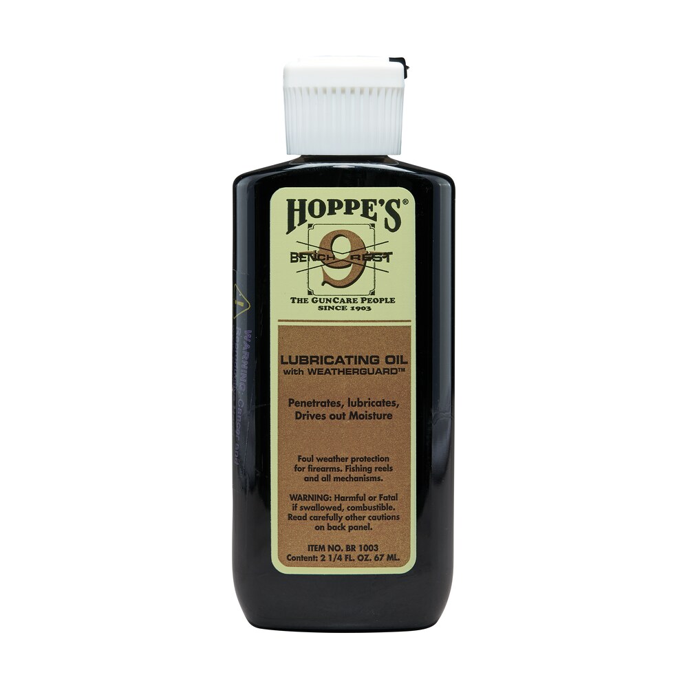 hoppe's br1003 no. 9 bench rest lubricating oil 2.25 oz. squeeze bottle 10 per pack Hoppe's BR1003 No. 9 Bench Rest Lubricating Oil 2.25 oz. Squeeze Bottle 10 Per Pack Sports South item 87174