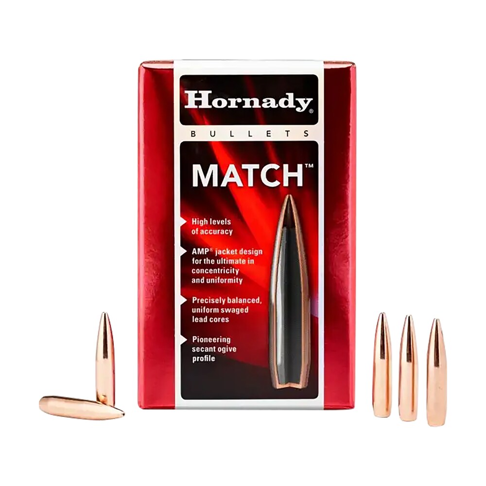 hornady 2279 match 22 cal .224 75 gr hollow point boat tail match 100 per box/ 25 case Hornady 2279 Match 22 Cal .224 75 gr Hollow Point Boat Tail Match 100 Per Box/ 25 Case Sports South item 87603