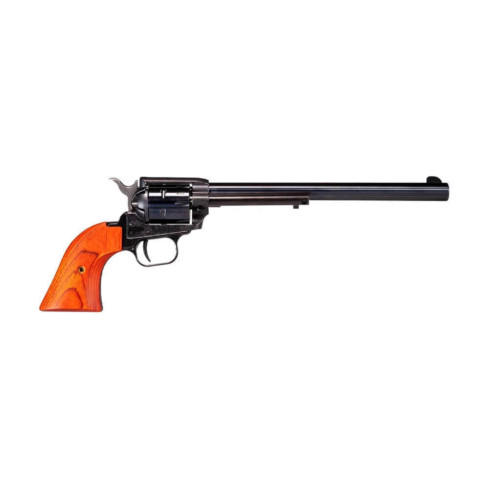 heritage mfg rr22mb9 rough rider 22 lr/22 wmr 6 shot, 9" black steel barrel, black zinc alloy frame, black cylinder, cocobolo grip, exposed hammer Heritage Mfg RR22MB9 Rough Rider 22 LR/22 WMR 6 Shot, 9" Black Steel Sports South item 87907