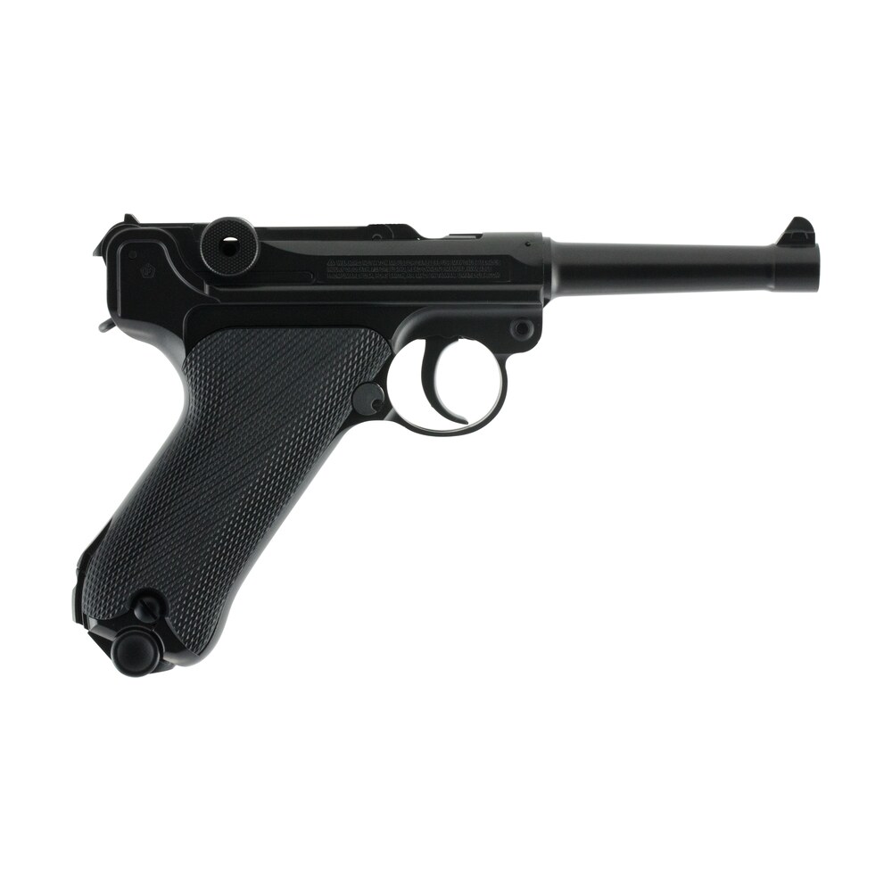 umarex 2251800 legends p.08 co2 177 bb 21+1 4.60" black polymer grips Umarex 2251800 Legends P.08 CO2 177 BB 21+1 4.60" Black Polymer Grips Sports South item 88387