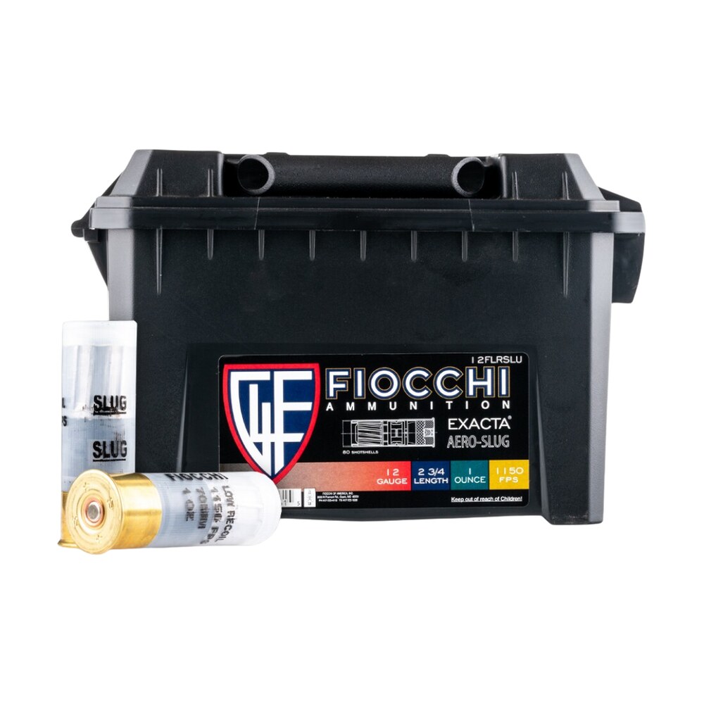 fiocchi 12flrslu aero extrema 12gauge 2.75" 1oz rifledslug shot 10 per box/8 case Fiocchi 12FLRSLU Aero Extrema 12Gauge 2.75" 1oz RifledSlug Shot 10 Per Box/8 Case Sports South item 88828