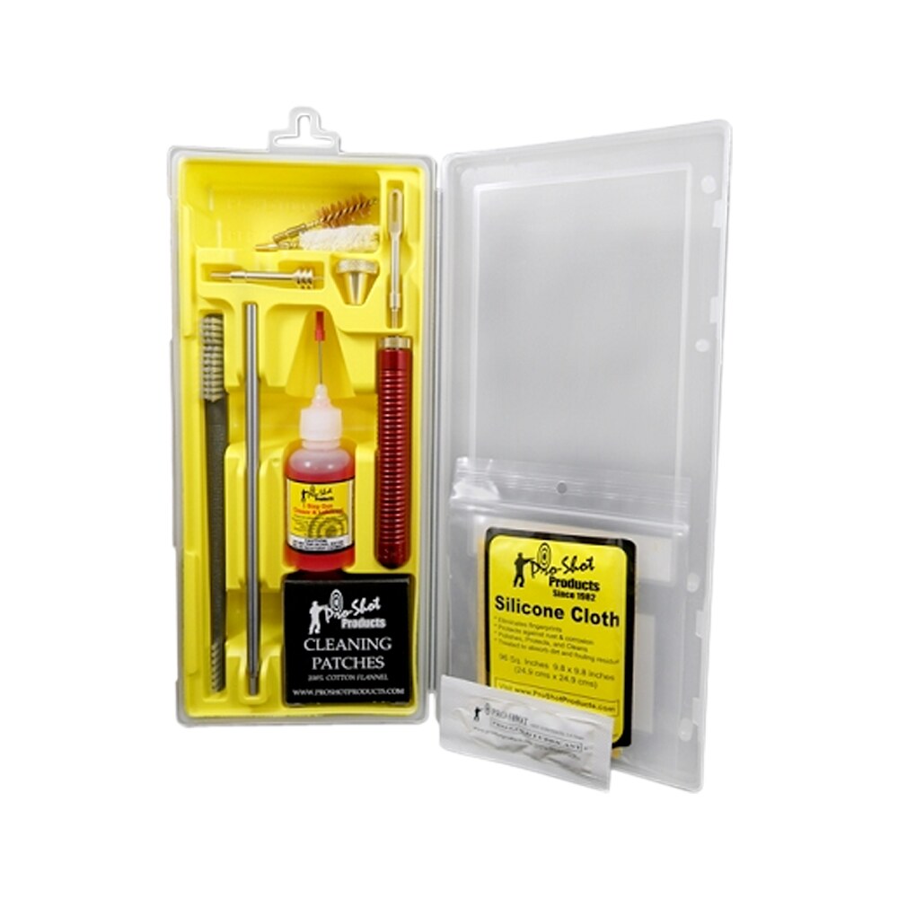 pro shot p45kit classic box kit .45 cal pistol/yellow plastic case Pro-Shot P45KIT Classic Box Kit .45 Cal Pistol/Yellow Plastic Case Sports South item 8917