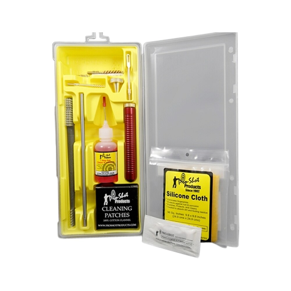 pro shot p22kit classic box kit .22 cal pistol/yellow plastic case Pro-Shot P22KIT Classic Box Kit .22 Cal Pistol/Yellow Plastic Case Sports South item 8921