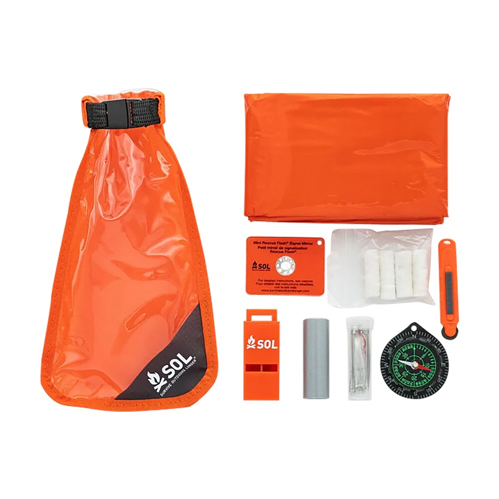 survive outdoors longer 01401727 scout survival kit waterproof orange Survive Outdoors Longer 01401727 Scout Survival Kit Waterproof Orange Sports South item 89731