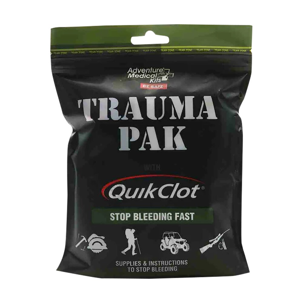 adventure medical kits 20640292 trauma pak quikclot stop bleeding zeolite Adventure Medical Kits 20640292 Trauma Pak QuikClot Stop Bleeding Zeolite Sports South item 89734
