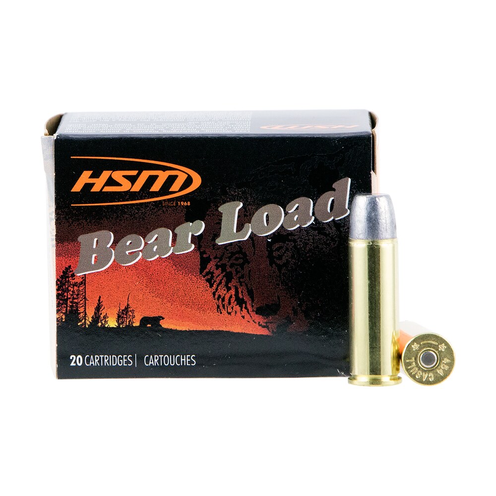 hsm 454c4n bear load 454 casull 325 gr wide flat nose 50 per box/ 10 case HSM 454C4N Bear Load 454 Casull 325 gr Wide Flat Nose 50 Per Box/ 10 Case Sports South item 89762