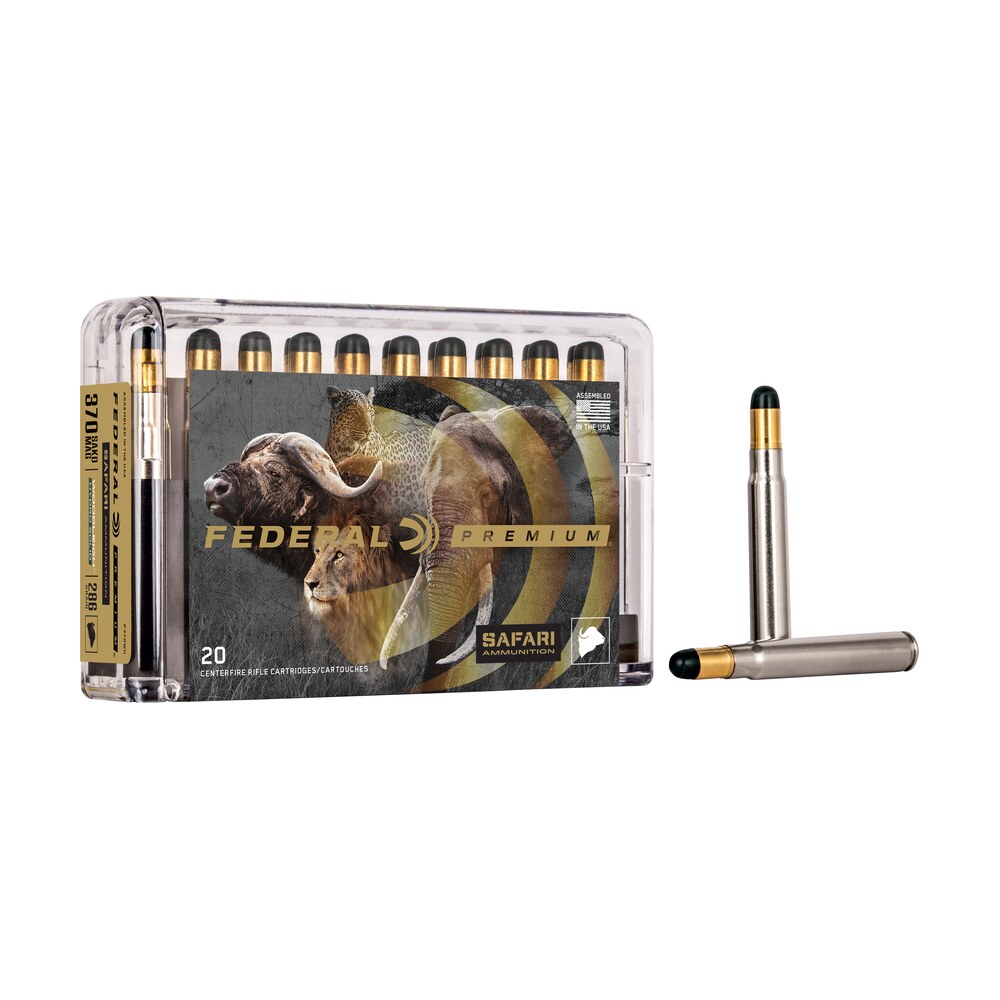 federal p370wh premium safari cape shok 370sakomag 286gr woodleigh hydro solid 20 per box/10 case Federal P370WH Premium Safari Cape-Shok 370SakoMag 286gr Woodleigh Hydro Solid 20 Per Box/10 Sports South item 89812
