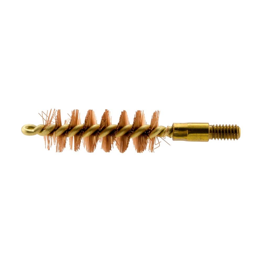 pro shot 10p bore brush .40/ 10mm cal pistol #8 32 thread bronze bristles brass core Pro-Shot 10P Bore Brush .40/ 10mm Cal Pistol #8-32 Thread Bronze Bristles Brass Core Sports South item 9008