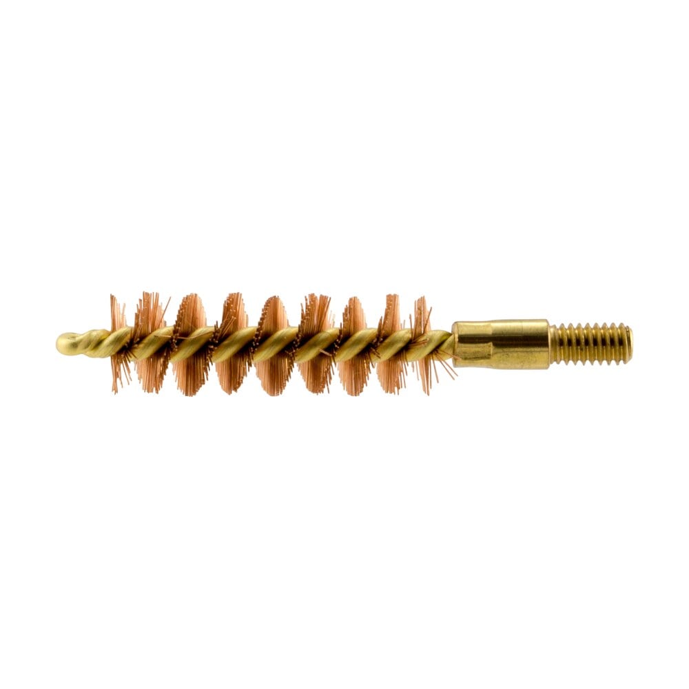 pro shot 38p bore brush .38/ .357/ .380/ 9mm cal pistol #8 32 thread bronze bristles brass core Pro-Shot 38P Bore Brush .38/ .357/ .380/ 9mm Cal Pistol #8-32 Thread Bronze Bristles Brass Core Sports South item 9010