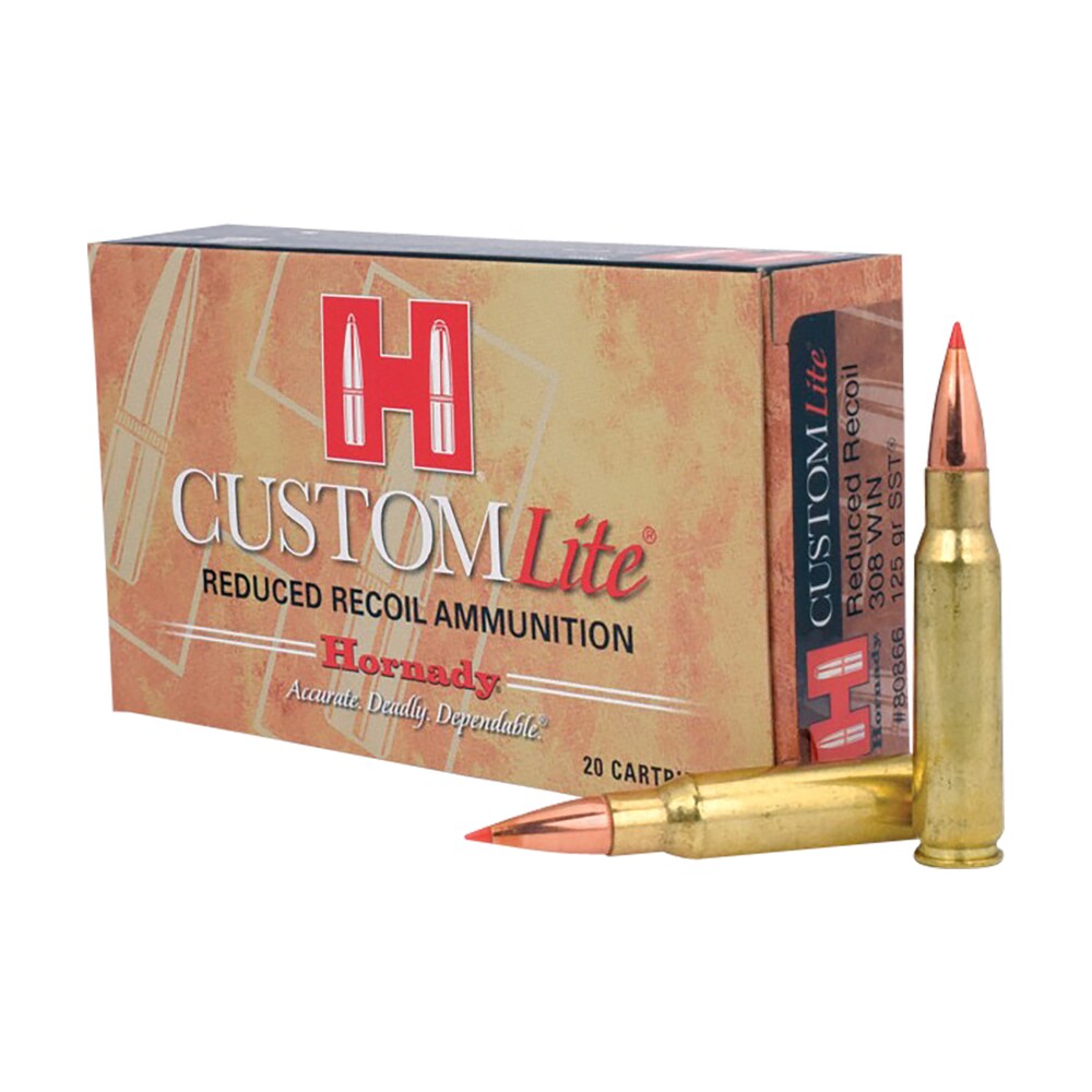 hornady 80866 custom lite 308win 125gr super shock tip 20 per box/10 case Hornady 80866 Custom Lite 308Win 125gr Super Shock Tip 20 Per Box/10 Case Sports South item 90495
