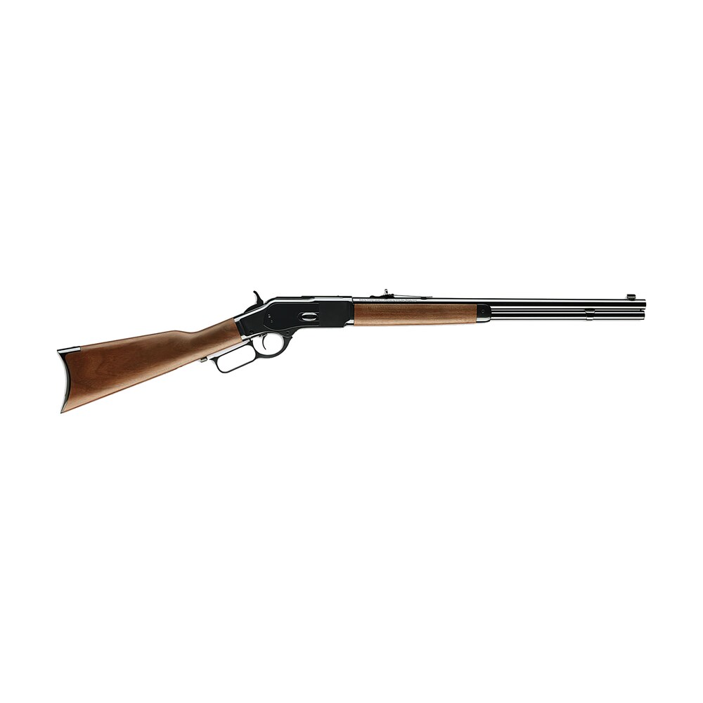 winchester repeating arms 534162124 model 1892 short rifle full size 44 rem mag 10+1 20" brushed polish blued sporter barrel, drilled & tapped steel receiver, satin oiled walnut straight grip stock Winchester Repeating Arms 534162124 Model 1892 Short Rifle Full Size 44 Rem Mag 10+1 20" Sports South item 90571