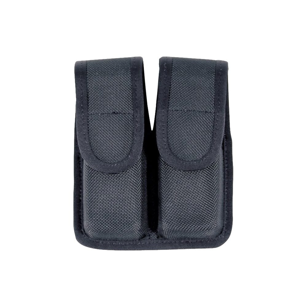 blackhawk 44a000bk double mag pouch black cordura compatible w/single stack/9mm/40/45 Blackhawk 44A000BK Double Mag Pouch Black Cordura Compatible Sports South item 9082