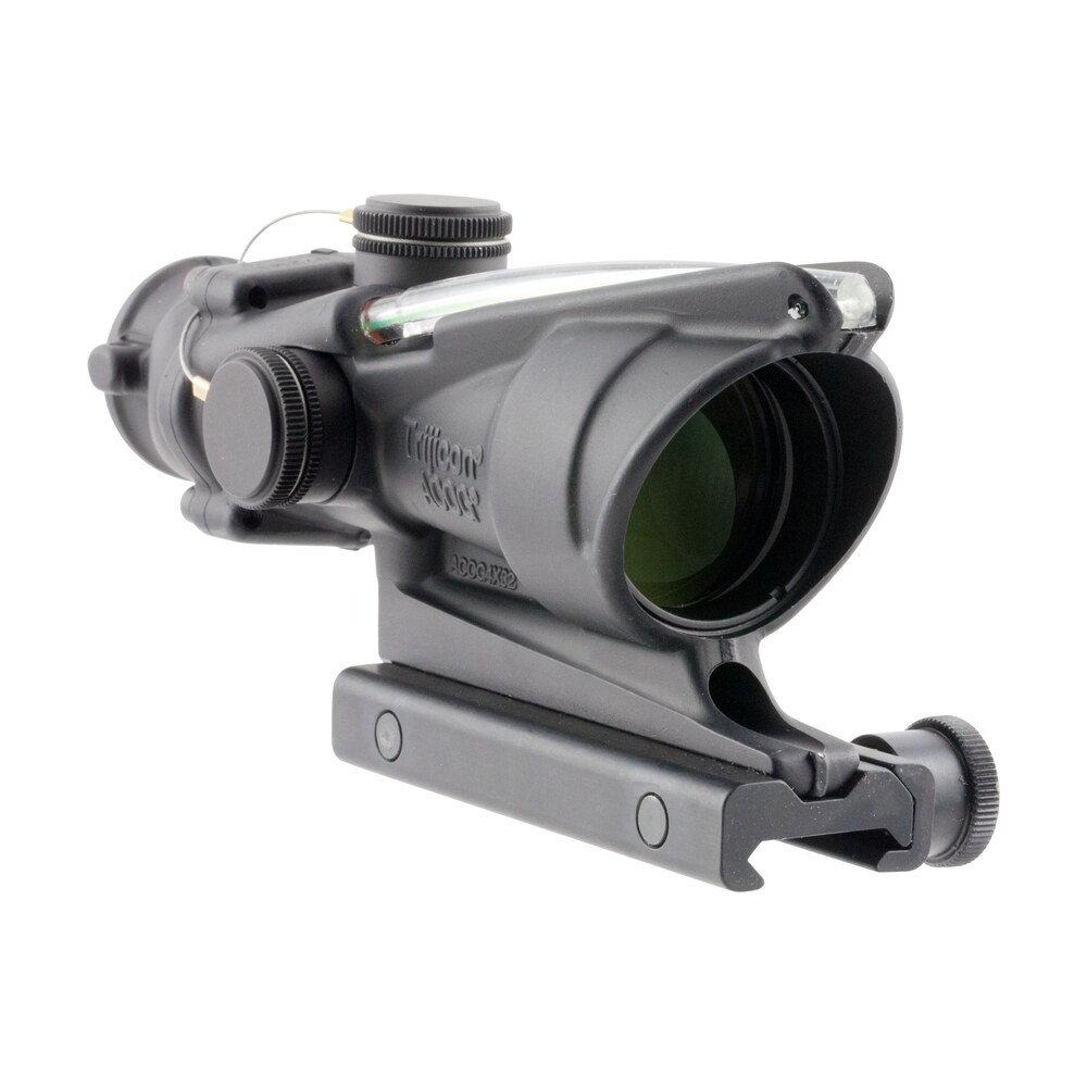 trijicon 100224 acog black hardcoat anodized 4x32mm illuminated green horseshoe .223/5.56 bdc reticle Trijicon 100224 ACOG Black Hardcoat Anodized 4x32mm Illuminated Green Horseshoe .223/5.56 BDC Sports South item 90991