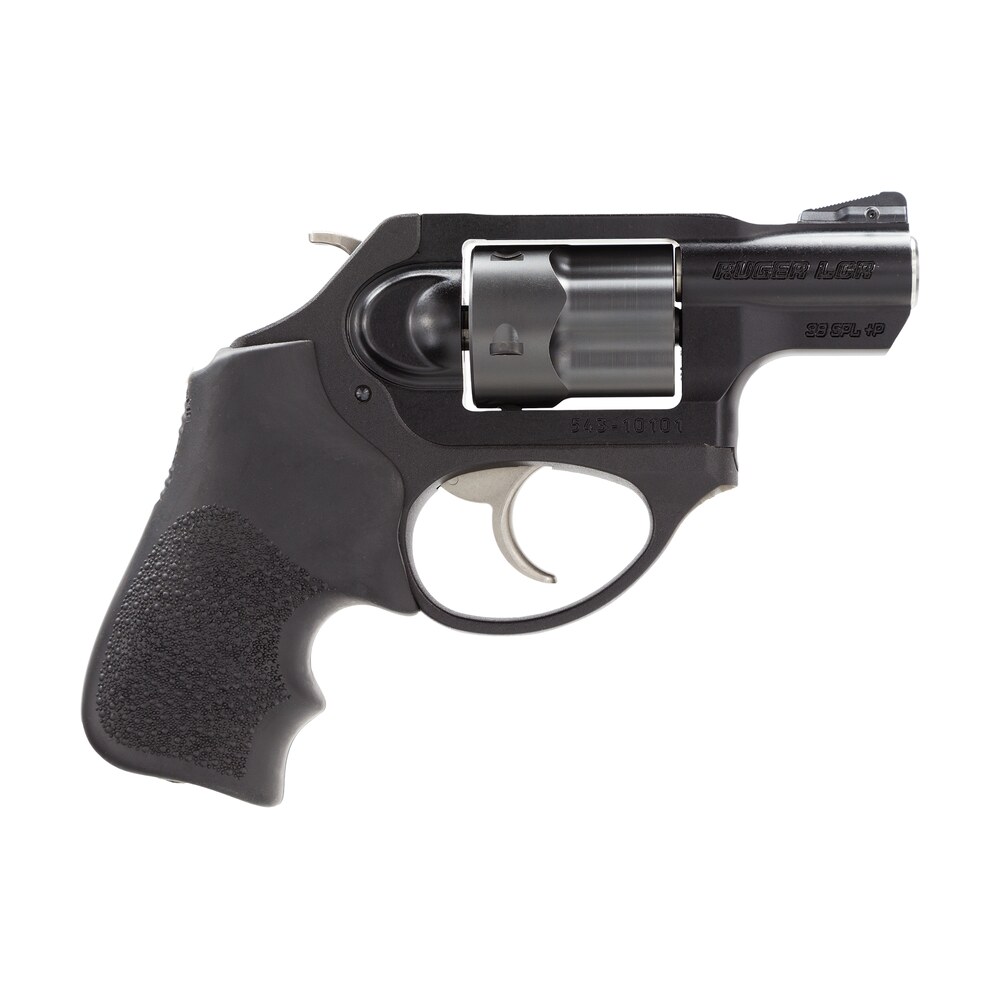 ruger 5430 lcrx small frame 38 special +p 5rd 1.87" matte black barrel, black pvd stainless steel cylinder, matte black aluminum frame, hogue tamer monogrip, transfer bar, safety exposed hammer Ruger 5430 LCRx Small Frame 38 Special +P 5rd 1.87" Matte Black Sports South item 91066