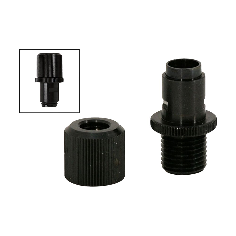 walther arms 512105 threaded barrel adapter p22 black nitride stainless steel 1/2" 28 tpi handgun Walther Arms 512105 Threaded Barrel Adapter P22 Black Nitride Stainless Steel 1/2"-28 tpi Sports South item 91630