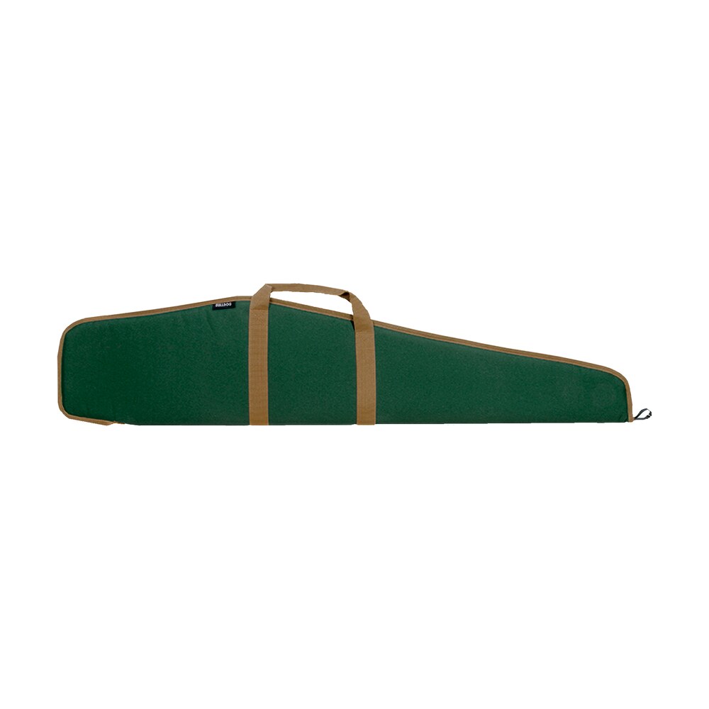 bulldog bd101 pit bull 48" green w/tan trim water resistant nylon closed cell foam for scoped rifles Bulldog BD101 Pit Bull 48" Green Sports South item 91798