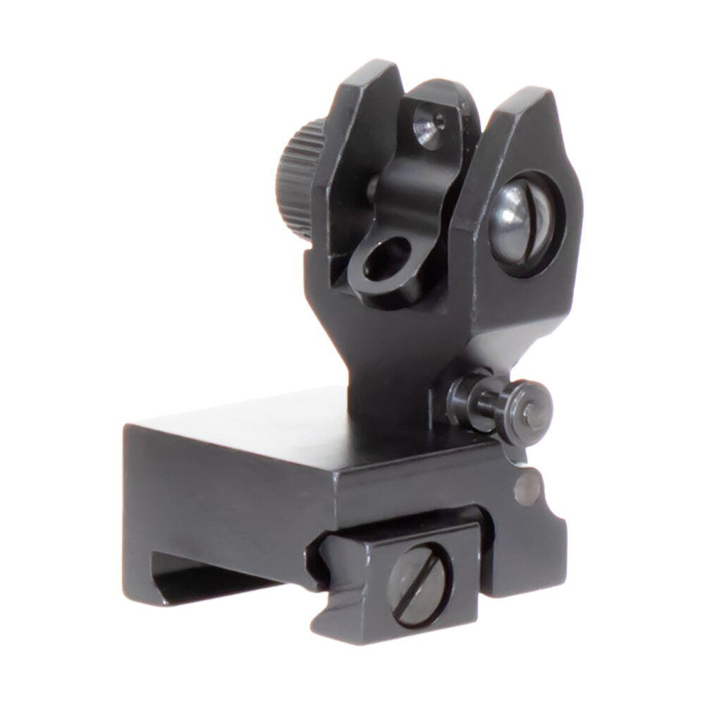 aim sports mt201 ar low profile rear flip up sight black anodized low profile for ar 15 Aim Sports MT201 AR Low Profile Rear Flip Up Sight Black Anodized Low Profile for AR-15 Sports South item 92281