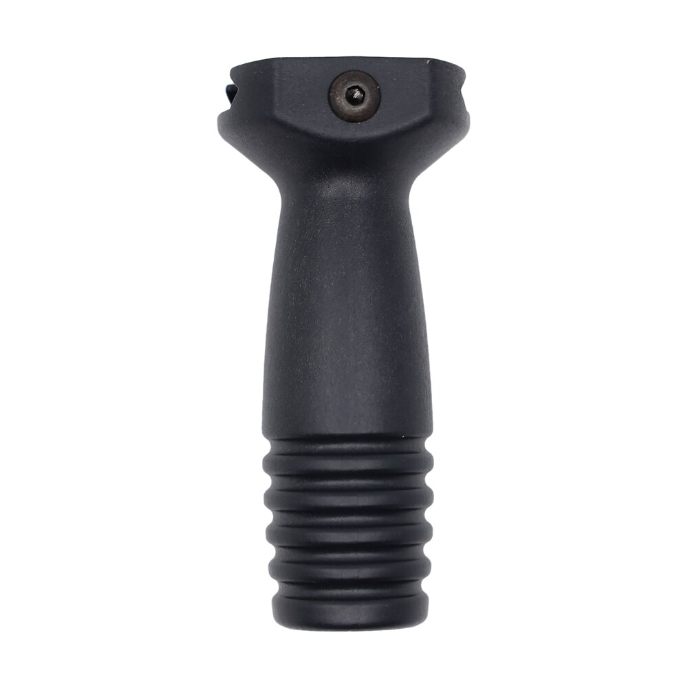 ergo 4253bk pop bottle vertical forward grip black polymer, ribbed lower for picatinny rail Ergo 4253BK Pop Bottle Vertical Forward Grip Black Polymer, Ribbed Lower for Picatinny Rail Sports South item 92409