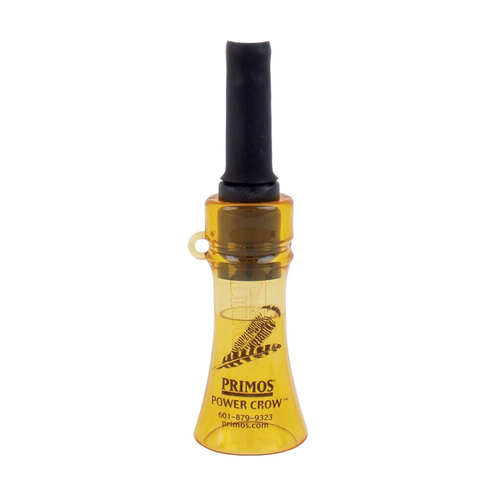 primos 330 power crow open call crow sounds attracts crow/turkey black/yellow plastic Primos 330 Power Crow Open Call Crow Sounds Attracts Crow/Turkey Black/Yellow Plastic Sports South item 92494