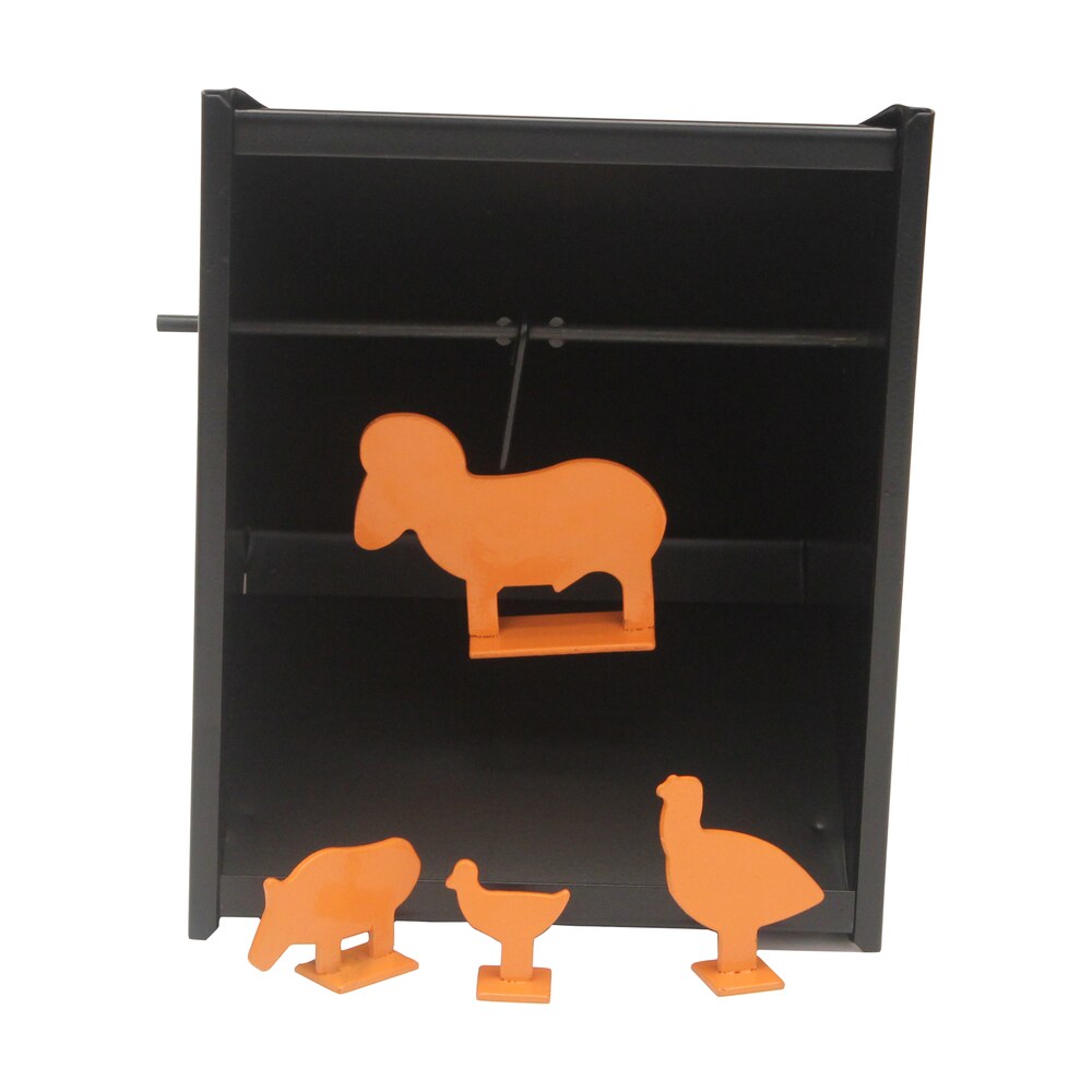beeman 2085 pellet trap steel orange target airgun metal silhouette/paper targets Beeman 2085 Pellet Trap Steel Orange Target Airgun Metal Silhouette/Paper Targets Sports South item 9319
