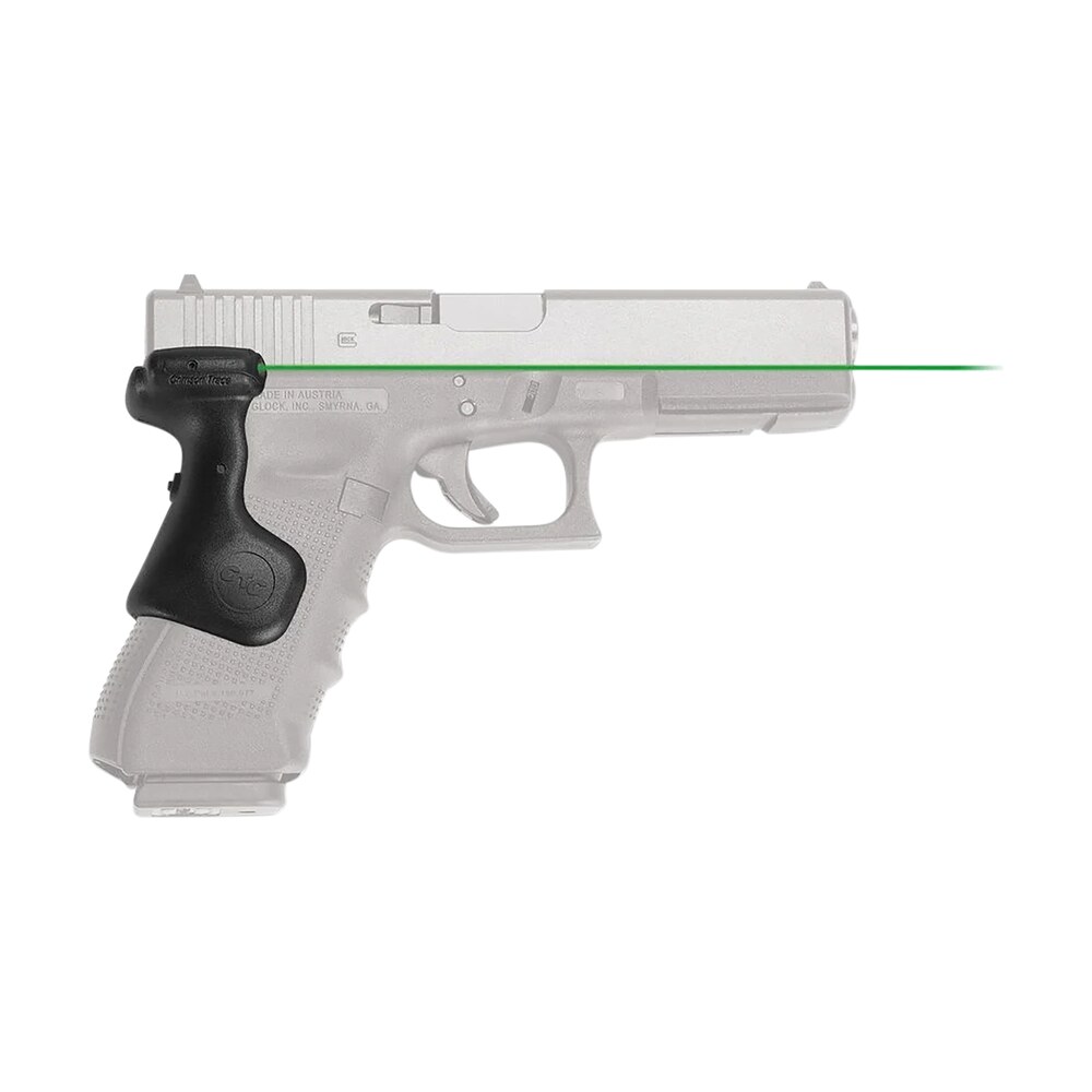 crimson trace 0167301 lasergrips compatible w/ glock gen3/4/5 full size, green laser black polymer Crimson Trace 0167301 Lasergrips Compatible Sports South item 93266