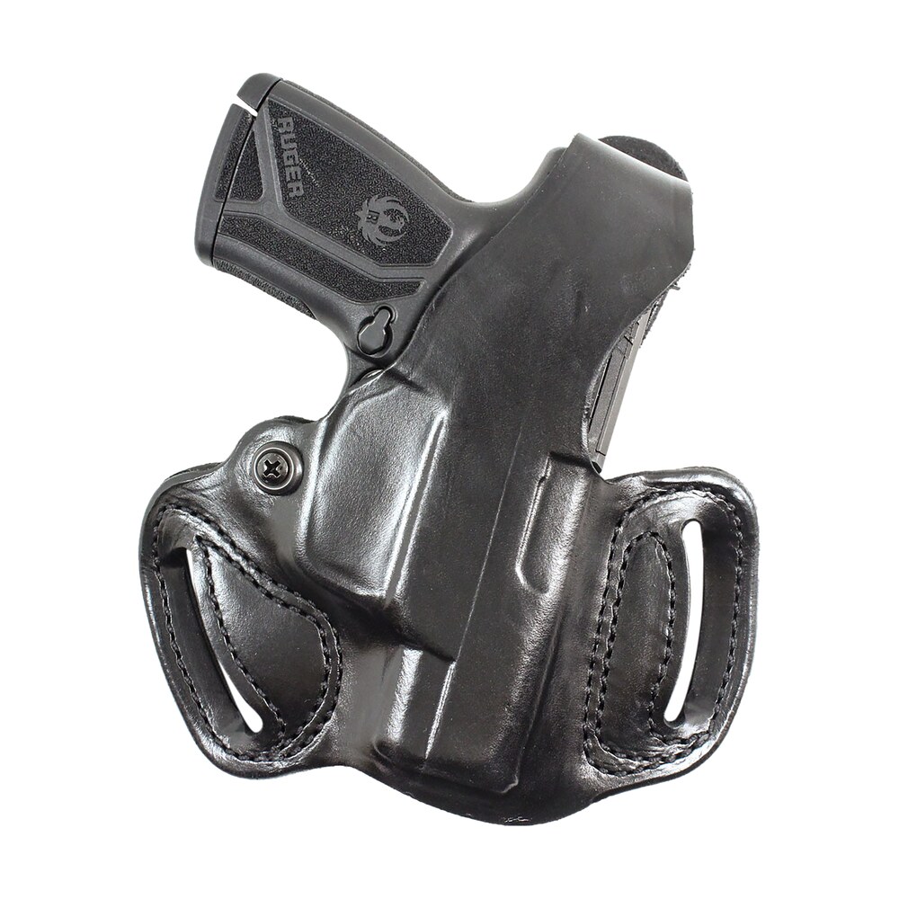 desantis gunhide 085baz9z0 thumb break mini slide owb black leather belt slide fits kel tec pmr30 right hand DeSantis Gunhide 085BAZ9Z0 Thumb Break Mini Slide OWB Black Leather Belt Slide Sports South item 93449