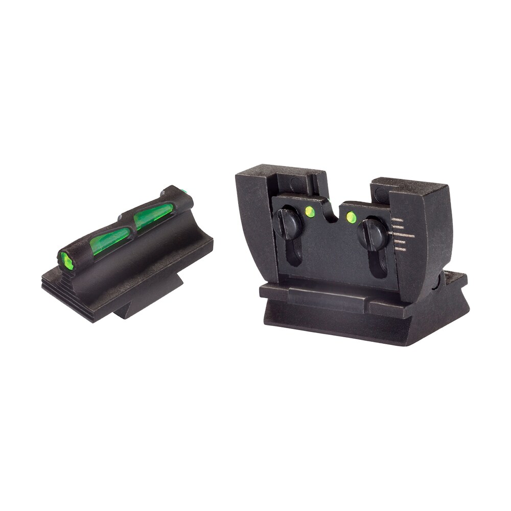 hiviz rg1022 ruger 10/22 rifle interchangeable sight set litewave black front and rear HiViz RG1022 Ruger 10/22 Rifle Interchangeable Sight Set LiteWave Black Front and Rear Sports South item 93831