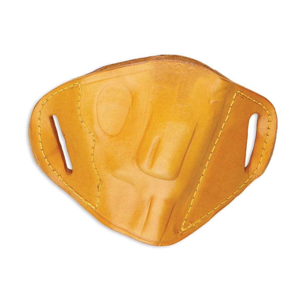 bulldog mltm molded owb tan leather belt slide fits browning hi power fits kahr p45 right hand Bulldog MLTM Molded OWB Tan Leather Belt Slide Sports South item 94506
