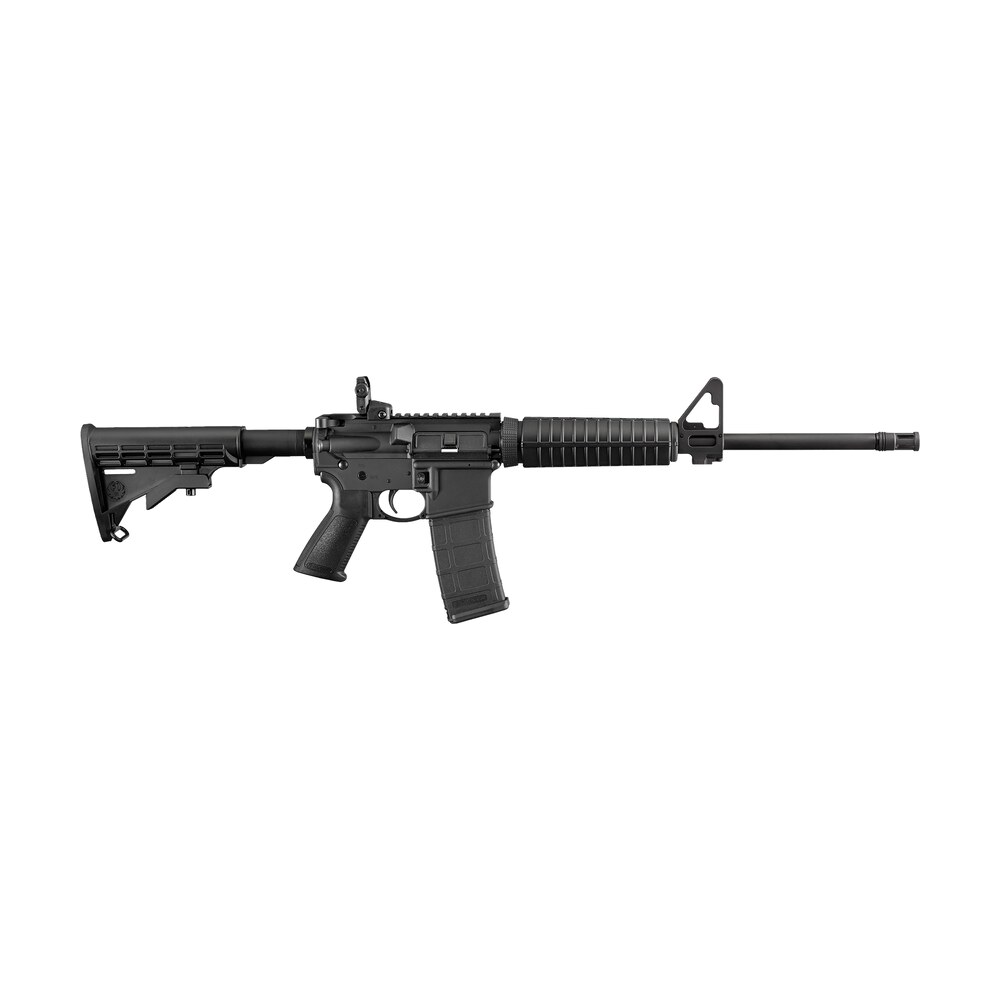 ruger 8500 ar 556 5.56x45mm nato 30+1 16.10" threaded medium contour barrel, hard coat anodized finish, glass filled nylon handguard, collapsible 6 position stock, magpul pmag, optic ready Ruger 8500 AR-556 5.56x45mm NATO 30+1 16.10" Threaded Medium Contour Sports South item 95081