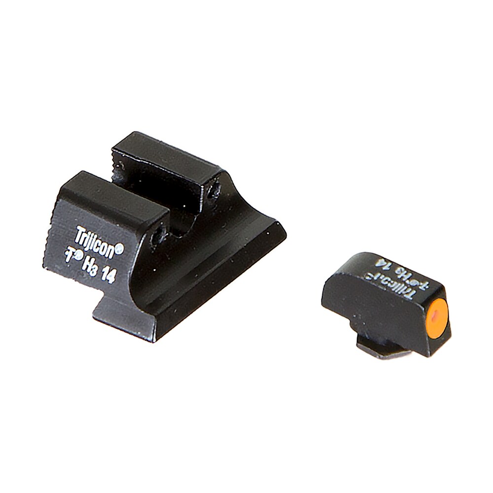 trijicon 600543 hd night sights green/tritium orange outline front sight green tritium black outline rear sight glock 20/21 large frame Trijicon 600543 HD Night Sights Green/Tritium Orange Outline Front Sight-Green Tritium Black Sports South item 95312