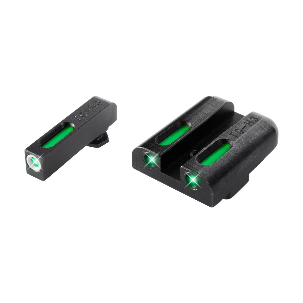 truglo tg13gl1a tfx low green/white outline fiber optic/tritium front/green fiber optic/tritium rear/black nitride fortress frame, compatible w/most glock except mos, front post/rear dovetail mount TruGlo TG13GL1A TFX Low Green/White Outline Fiber Optic/Tritium Front/Green Fiber Optic/Tritium Sports South item 95500