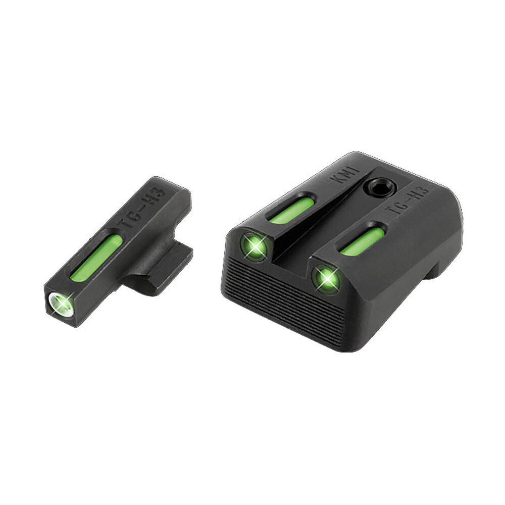 truglo tg13km1a tfx black | green tritium & fiber optic white outline front sight green tritium & fiber optic rear sight TruGlo TG13KM1A TFX Black | Green Tritium & Fiber Optic White Outline Front Sight Green Sports South item 95503