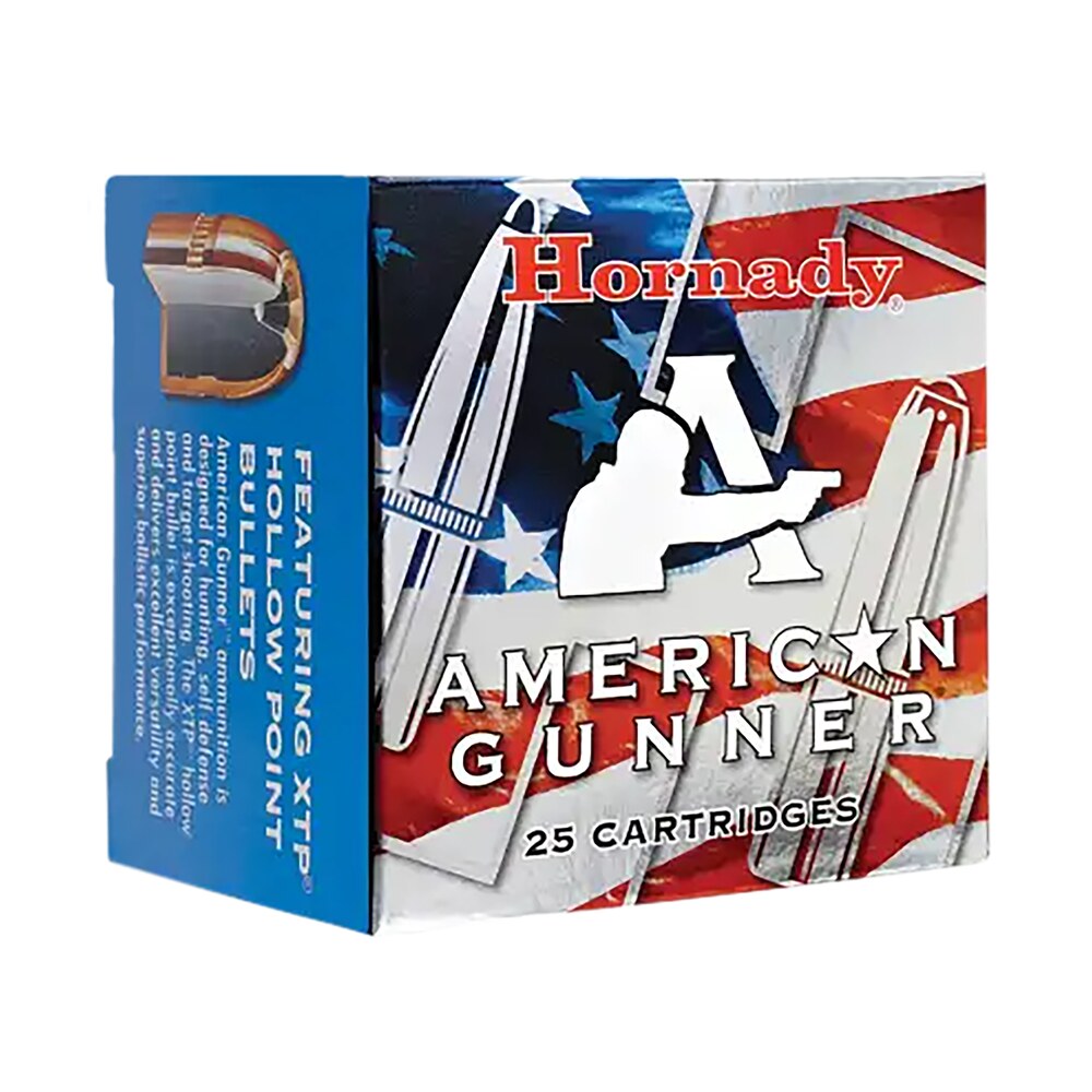 hornady 90104 american gunner 380acp 90gr hornady xtp hollow point 25 per box/10 case Hornady 90104 American Gunner 380ACP 90gr Hornady XTP Hollow Point 25 Per Box/10 Case Sports South item 95554